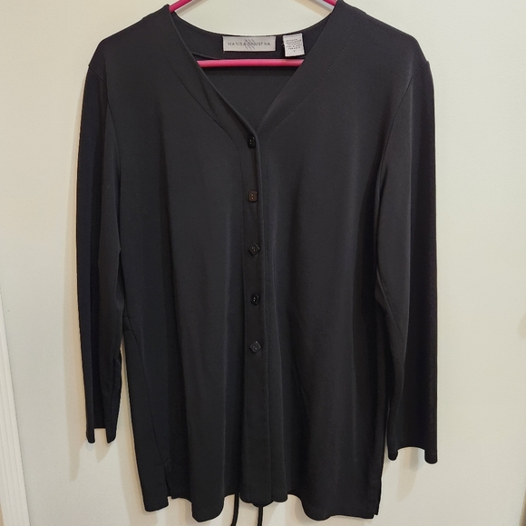 Marisa Christina Cardigan With an Adjustable Back Drawstring Size Large - Picture 3 of 9